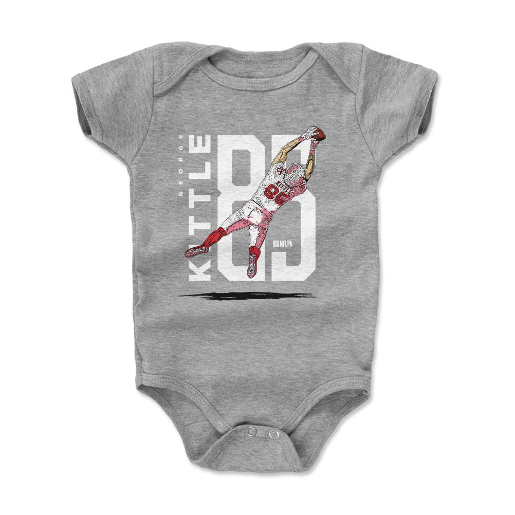 George Kittle Kids Baby Onesie | 500 LEVEL