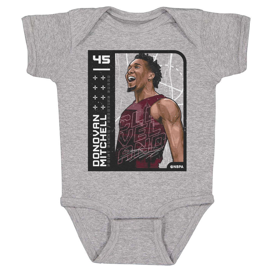 Donovan Mitchell Kids Baby Onesie | 500 LEVEL