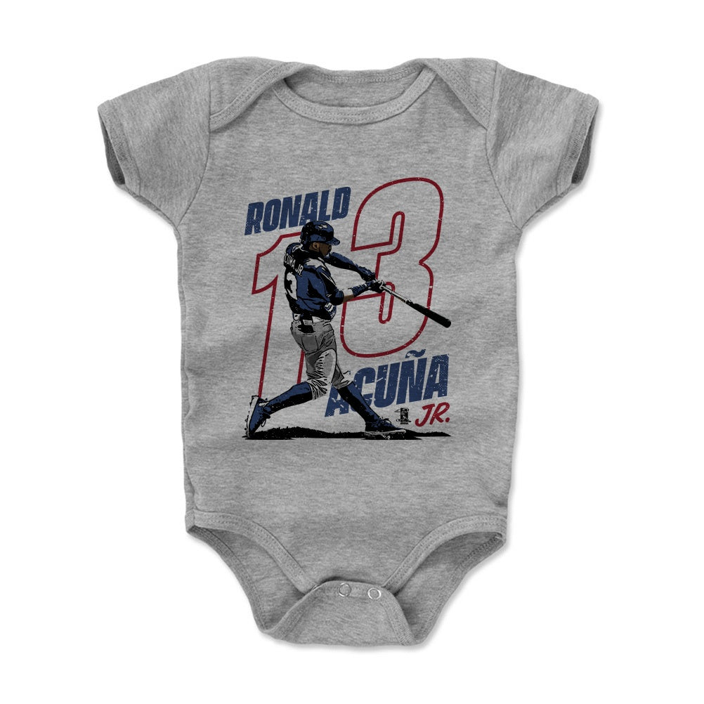 Ronald Acuna Jr. Kids Baby Onesie | 500 LEVEL