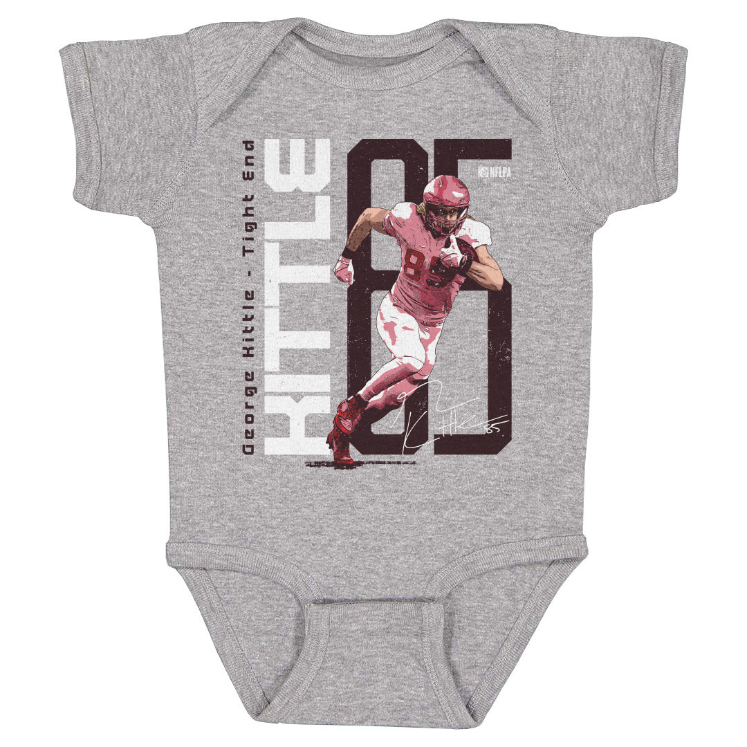 George Kittle Kids Baby Onesie | 500 LEVEL