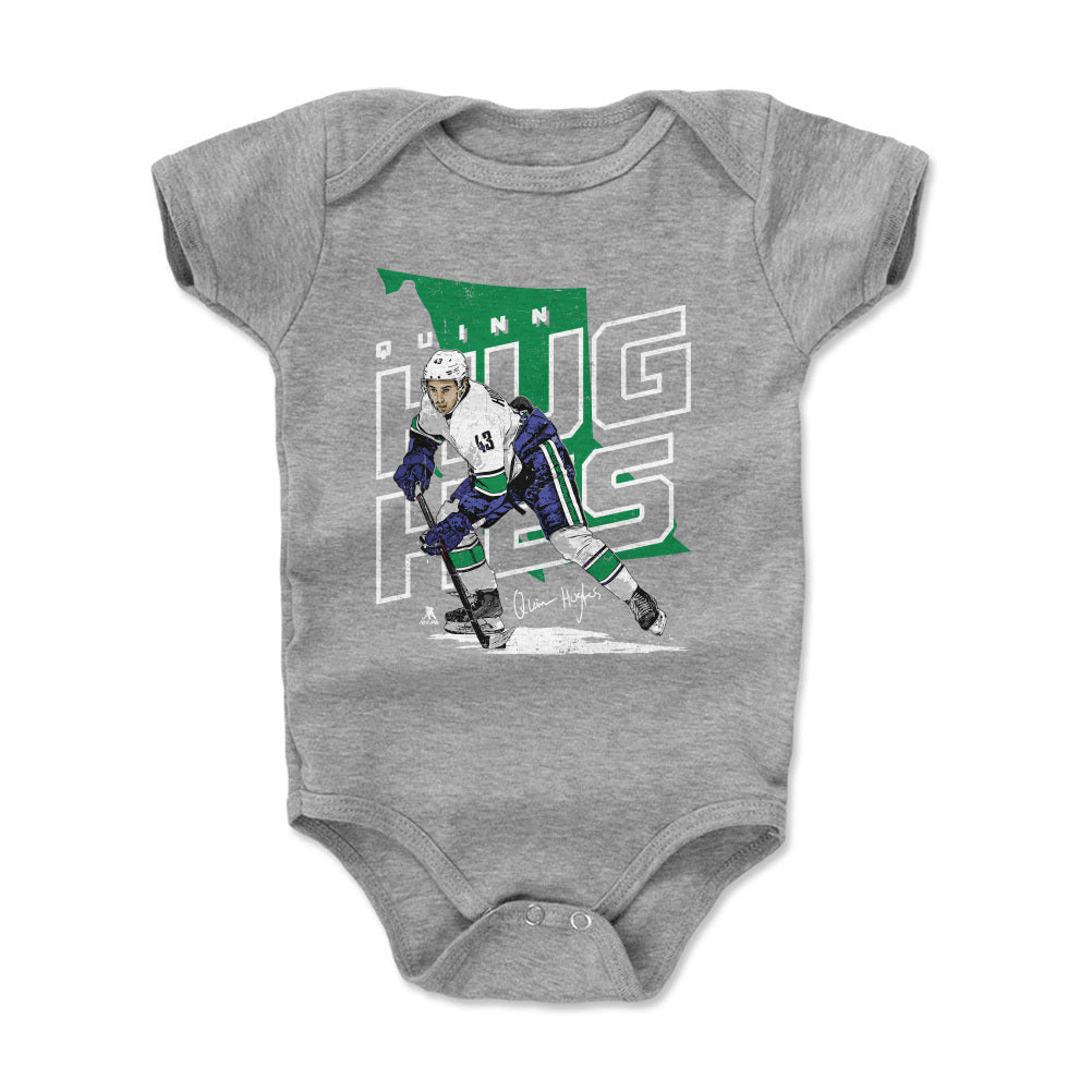 Quinn Hughes Kids Baby Onesie | 500 LEVEL