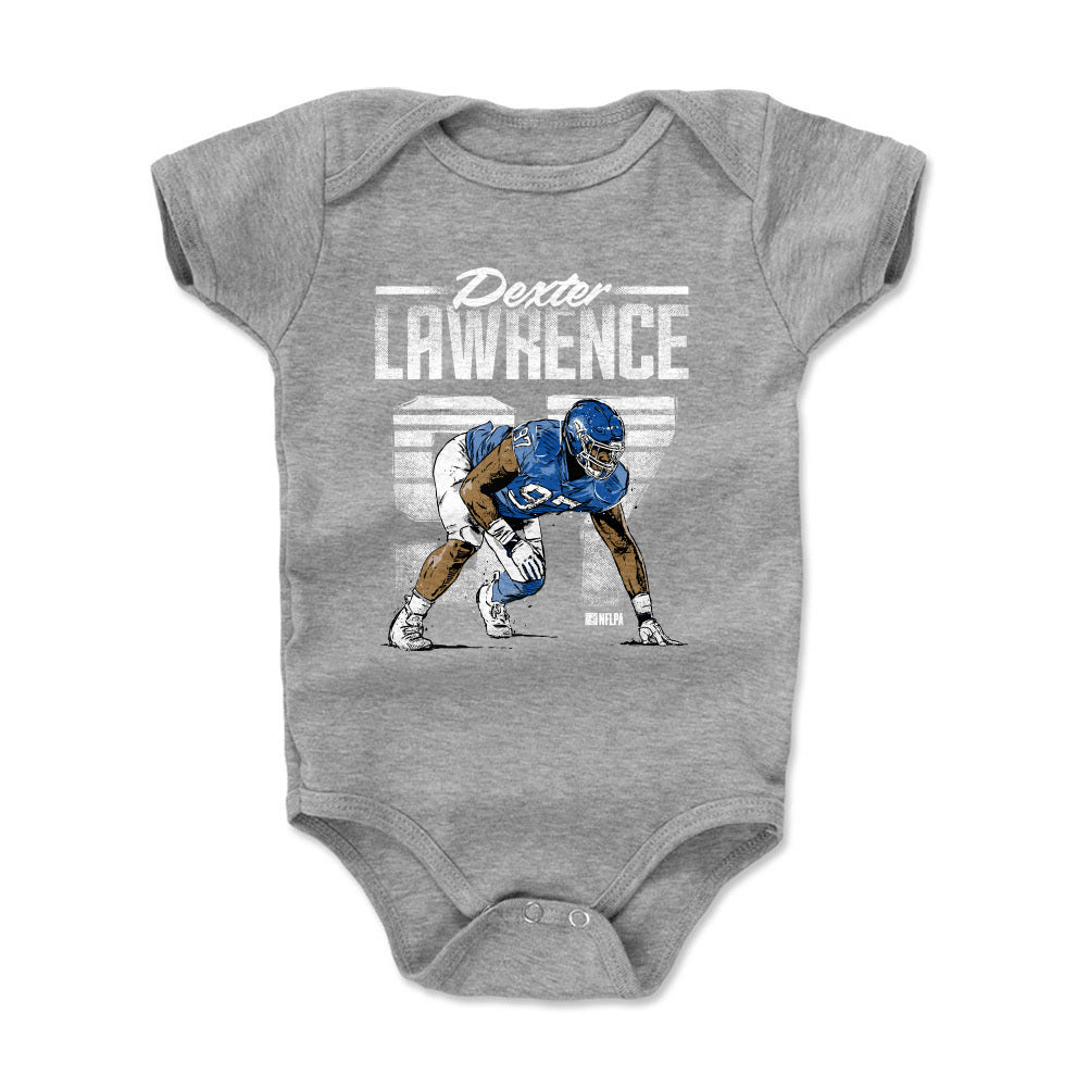 Tshirtsedge Dexter Lawrence II Backer T-Shirt - Royal