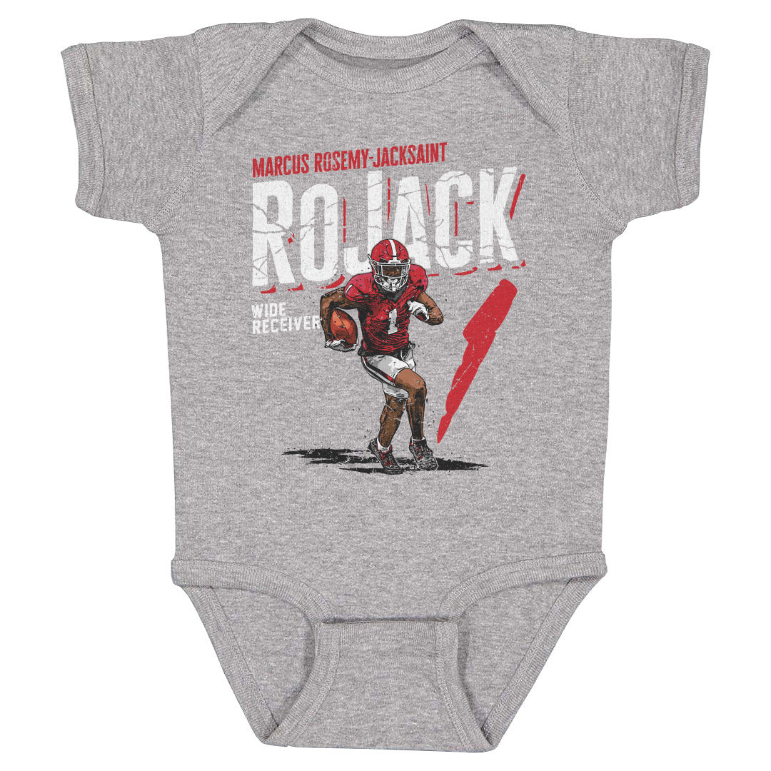 Marcus Rosemy-Jacksaint Kids Baby Onesie | 500 LEVEL