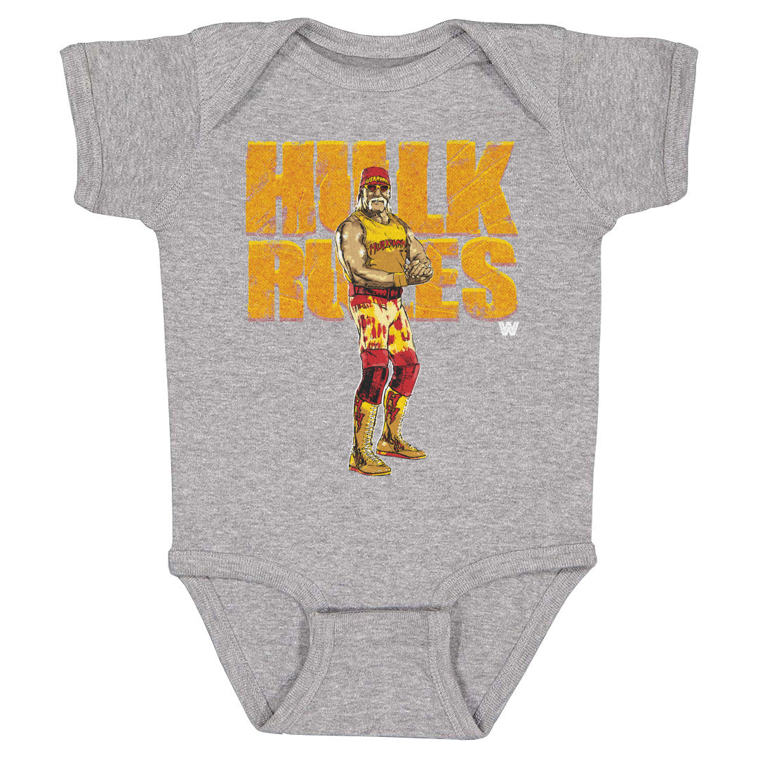 Hulk Hogan Kids Baby Onesie | 500 LEVEL