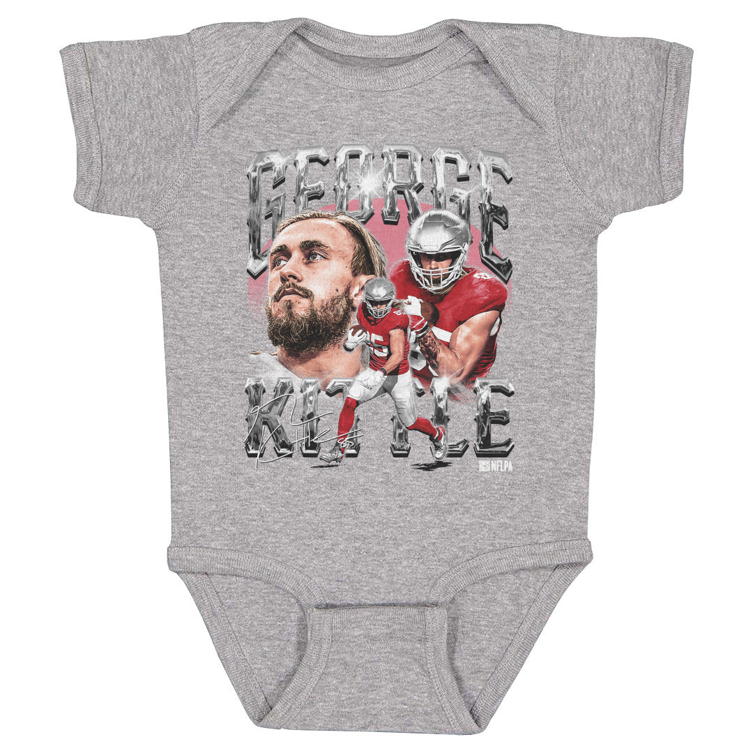 George Kittle Kids Baby Onesie | 500 LEVEL