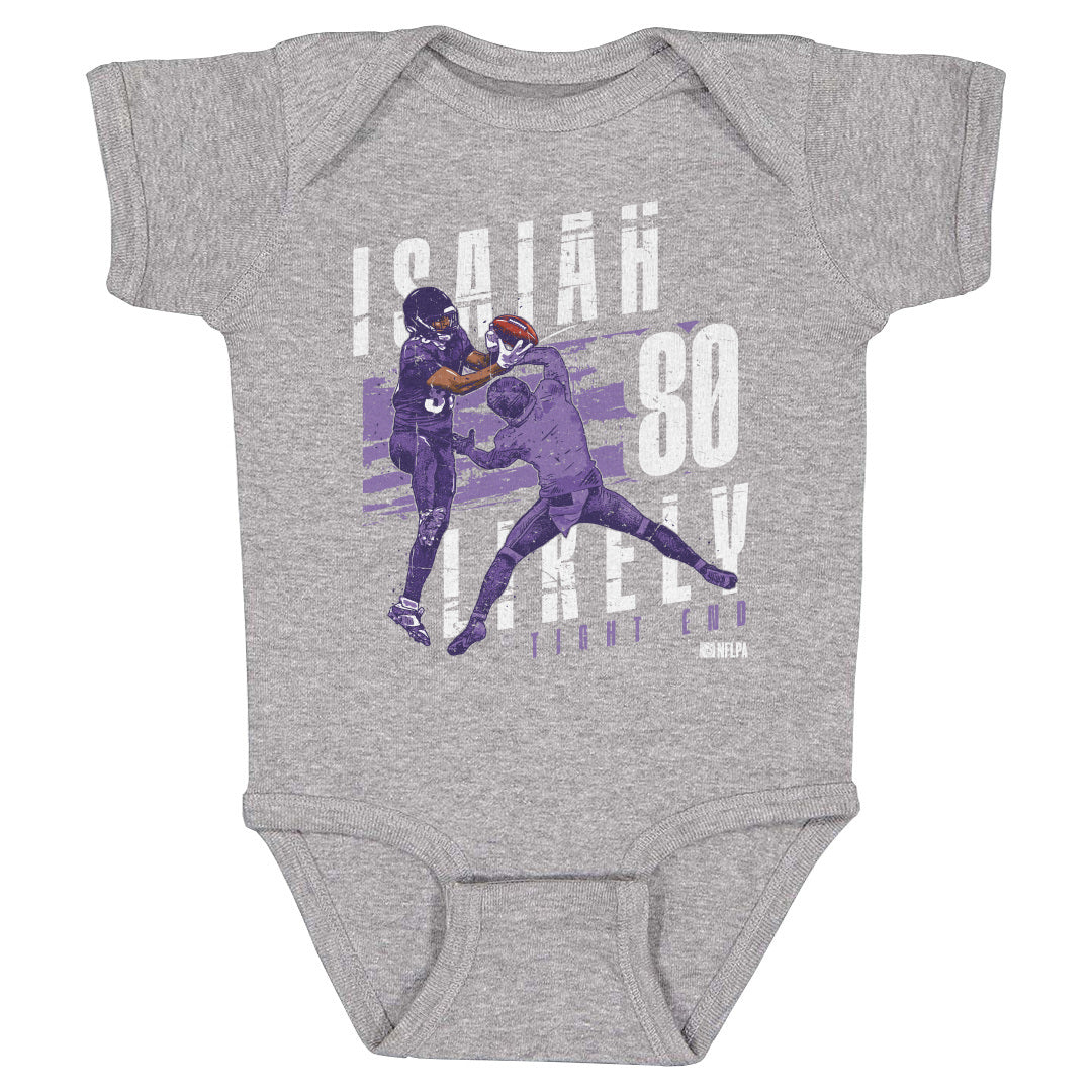 Isaiah Likely Kids Baby Onesie | 500 LEVEL