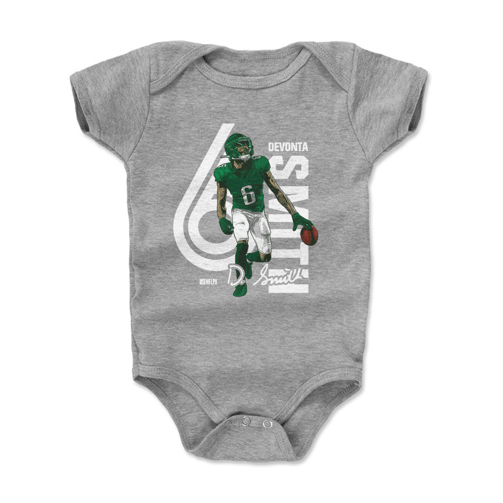 DeVonta Smith Kids Baby Onesie | 500 LEVEL