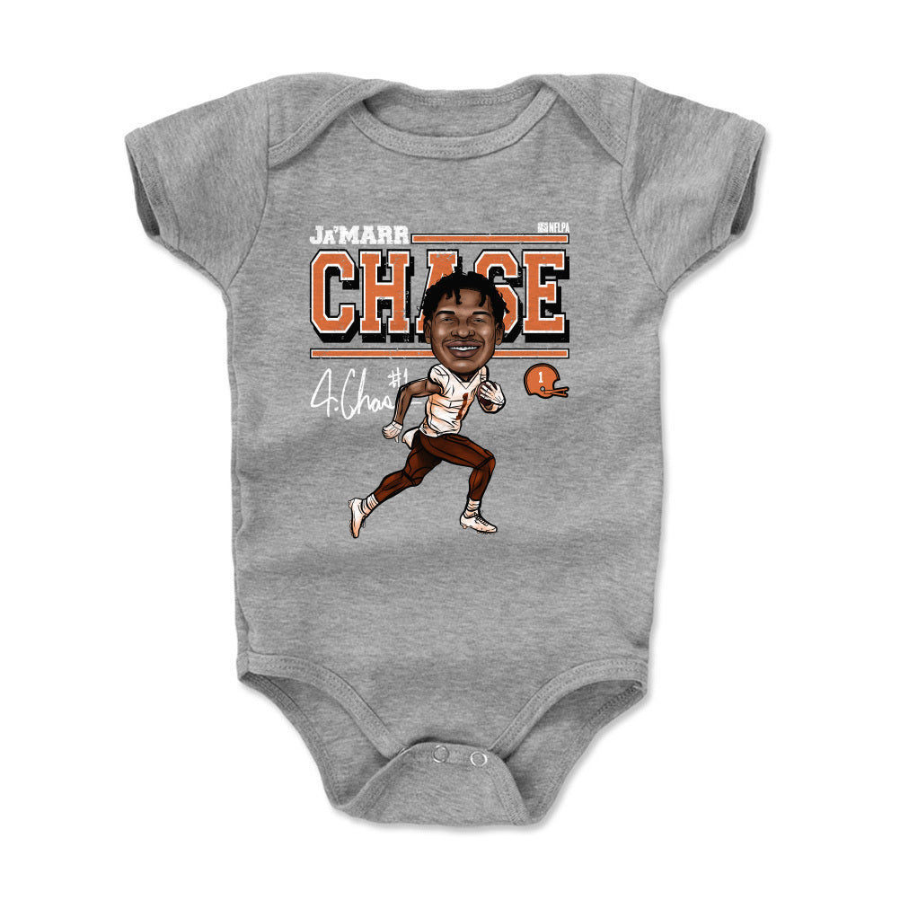 Ja'Marr Chase Baby Clothes  Cincinnati Football Kids Baby Onesie
