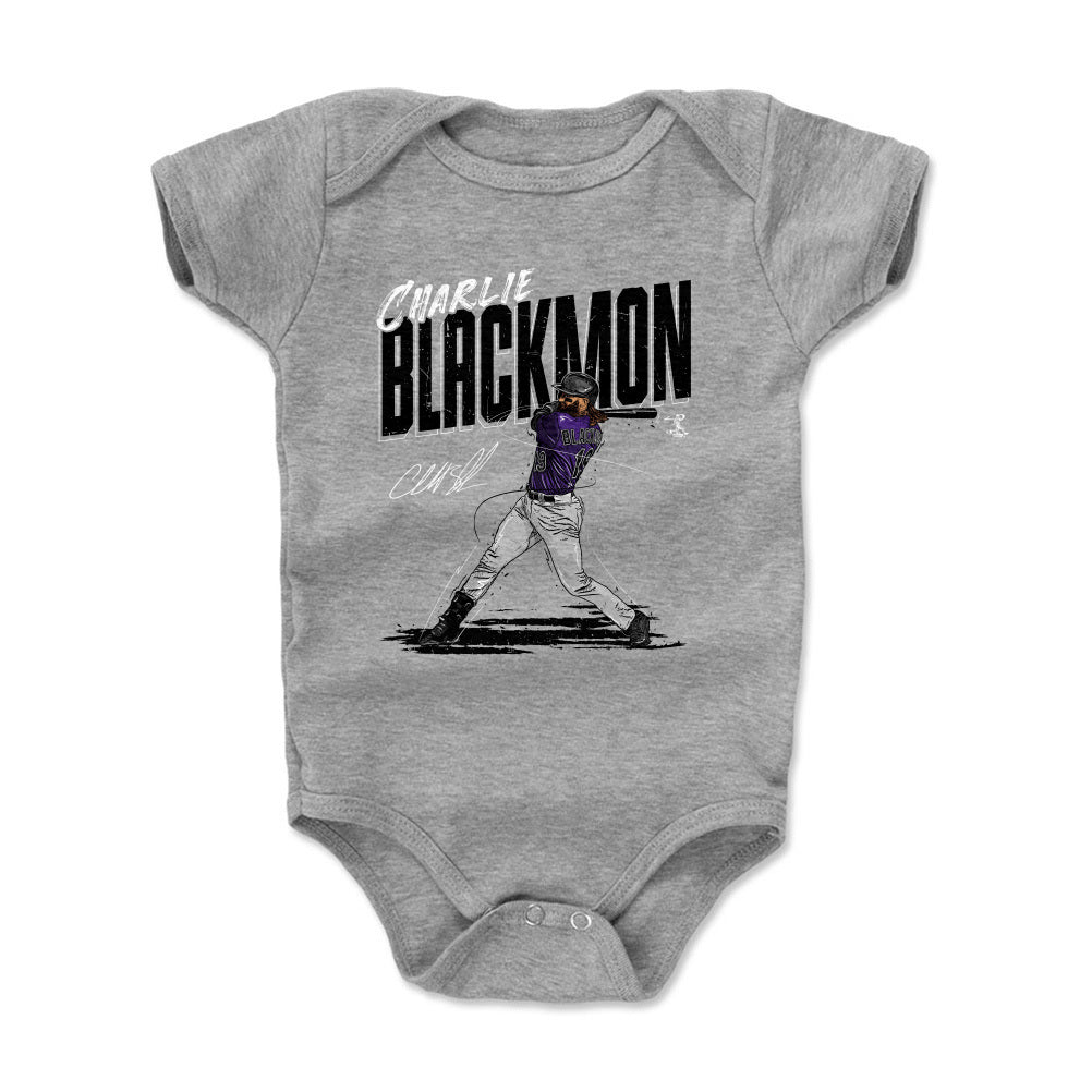 Charlie Blackmon Colorado Rockies Just A Little-Stitious T-Shirt - TeeNavi