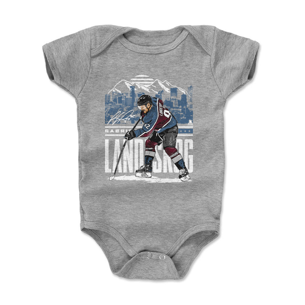 Gabriel Landeskog Kids Baby Onesie | 500 LEVEL