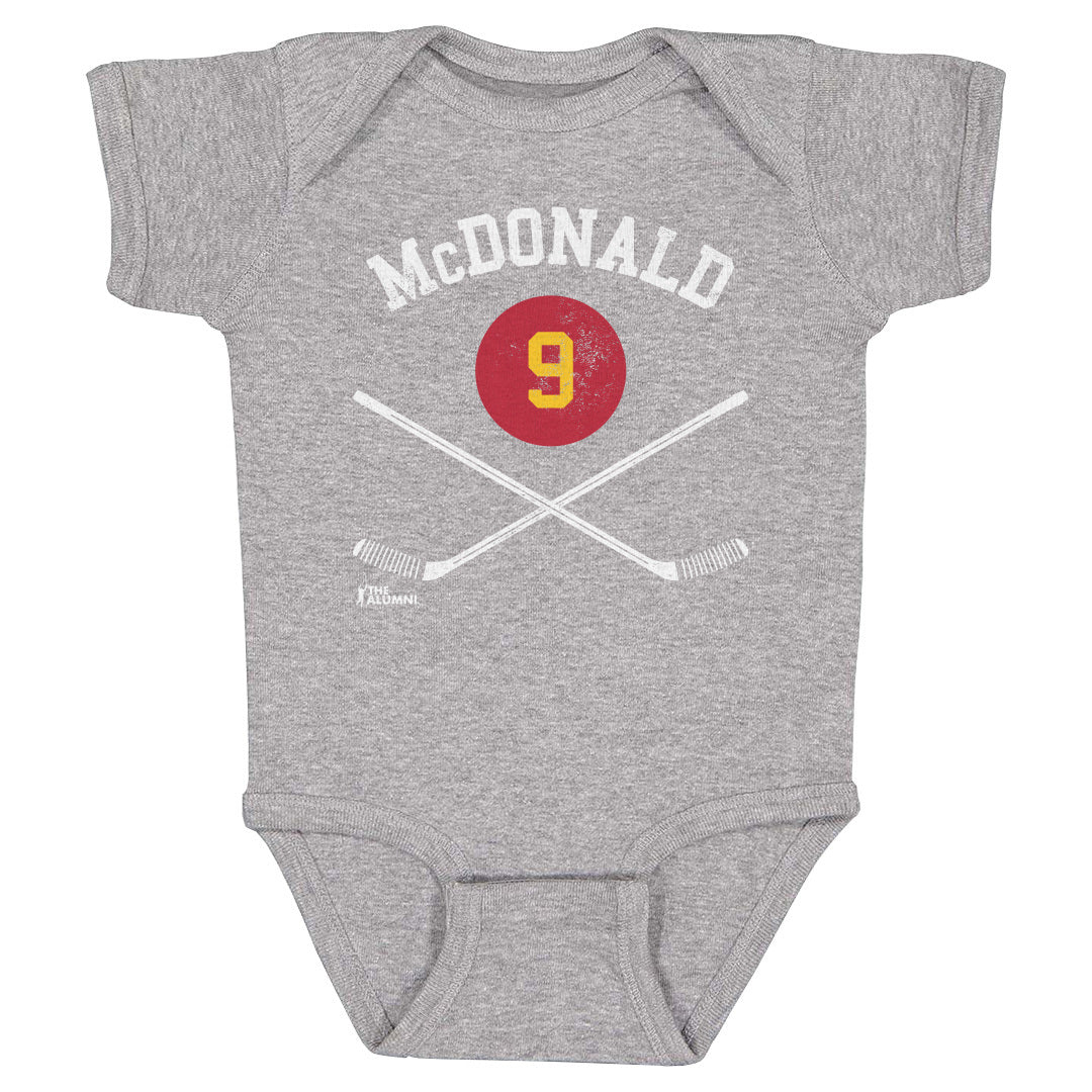 Lanny McDonald Baby Clothes, Colorado NHLA Kids Baby Onesie