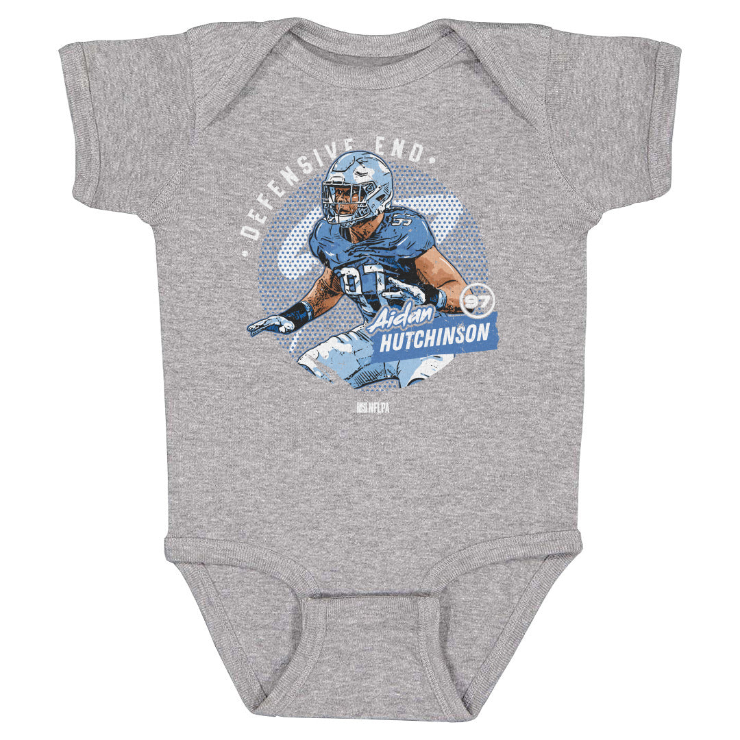 Aidan Hutchinson Kids Baby Onesie | 500 LEVEL