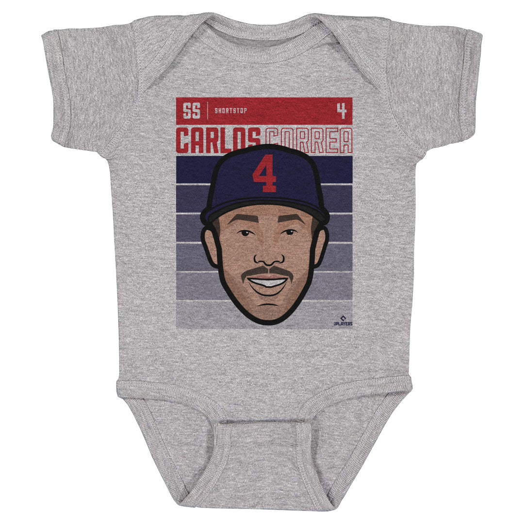 Carlos Correa Kids Baby Onesie | 500 LEVEL