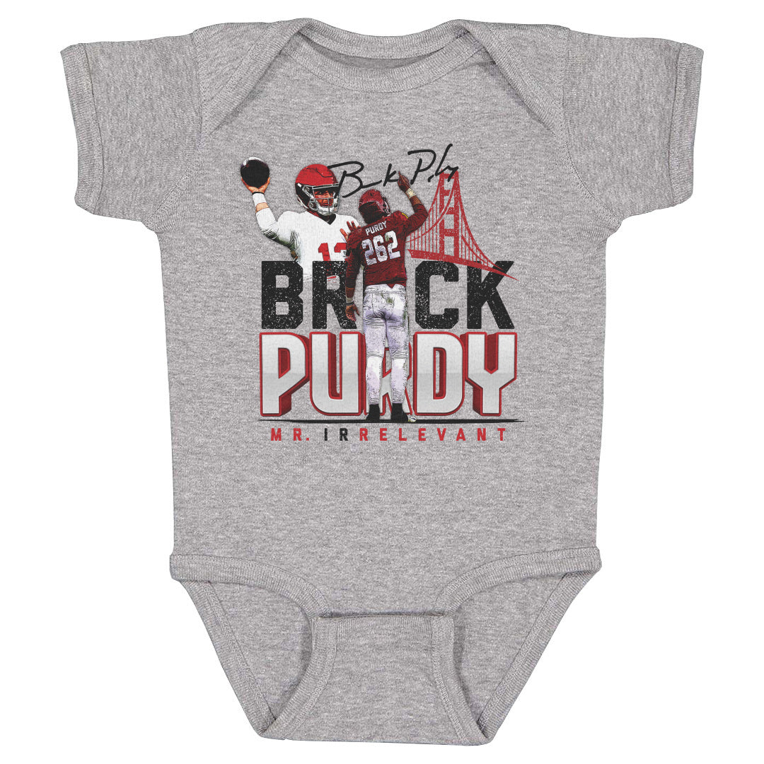 Brock Purdy Kids Baby Onesie | 500 LEVEL