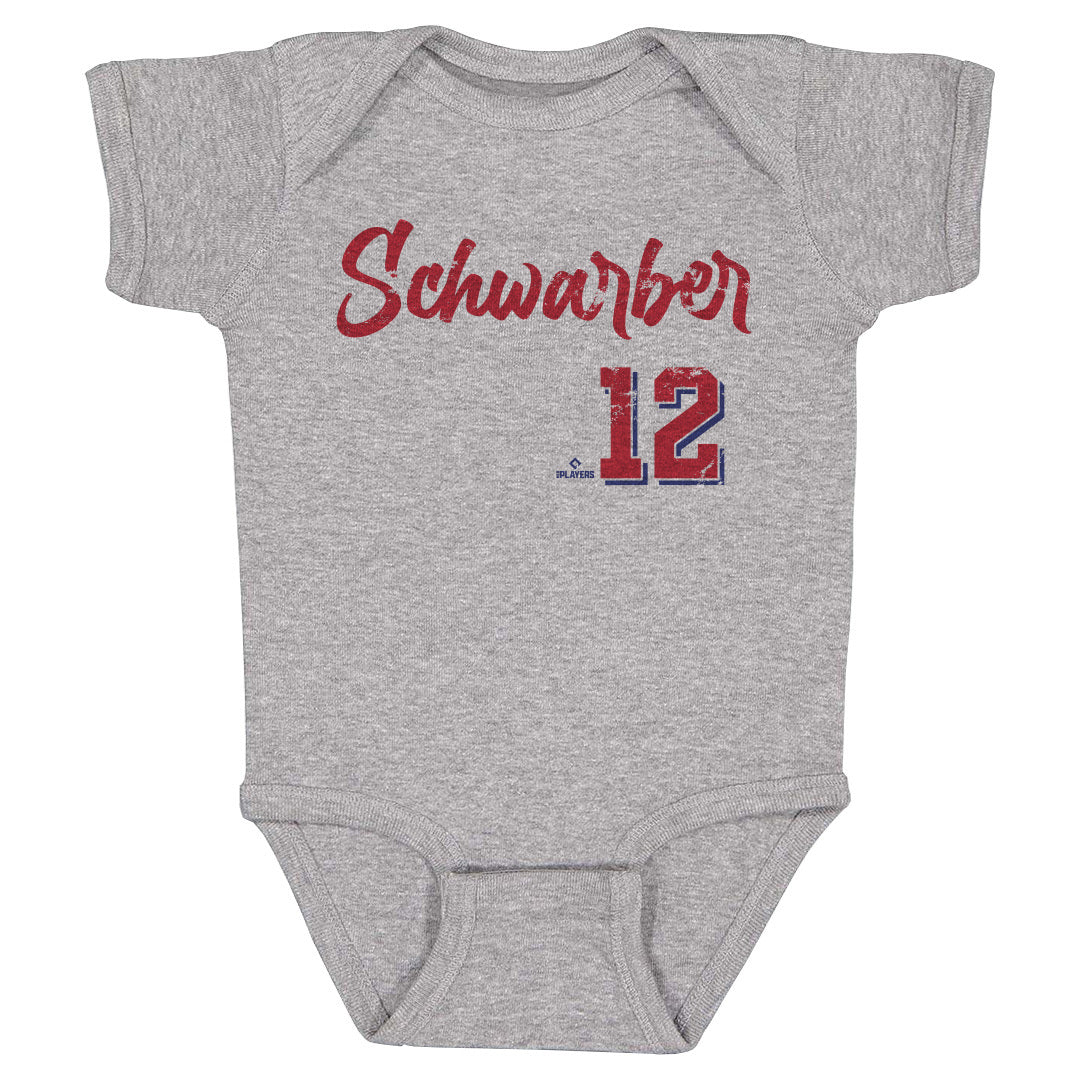 Kyle Schwarber Kids Baby Onesie | 500 LEVEL