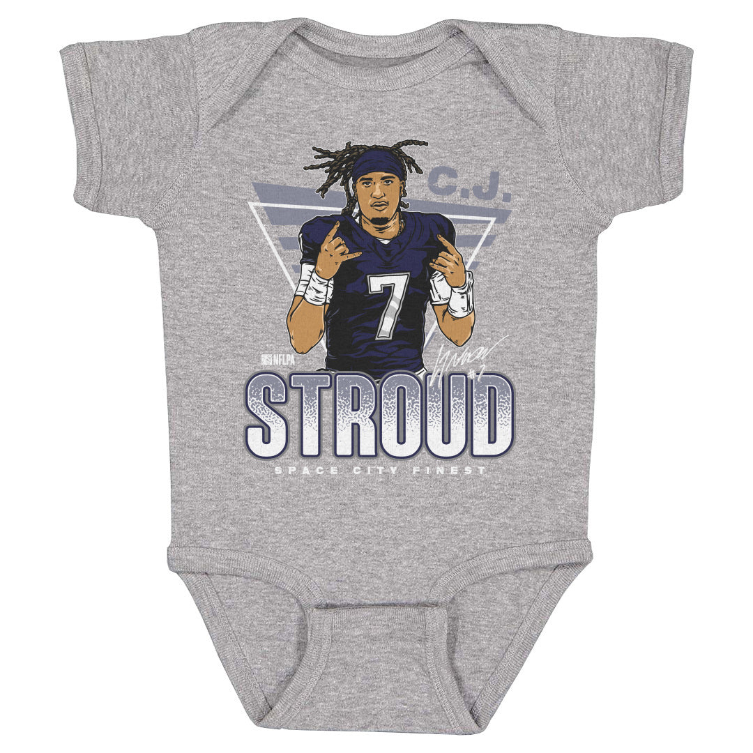 C.J. Stroud Kids Baby Onesie | 500 LEVEL