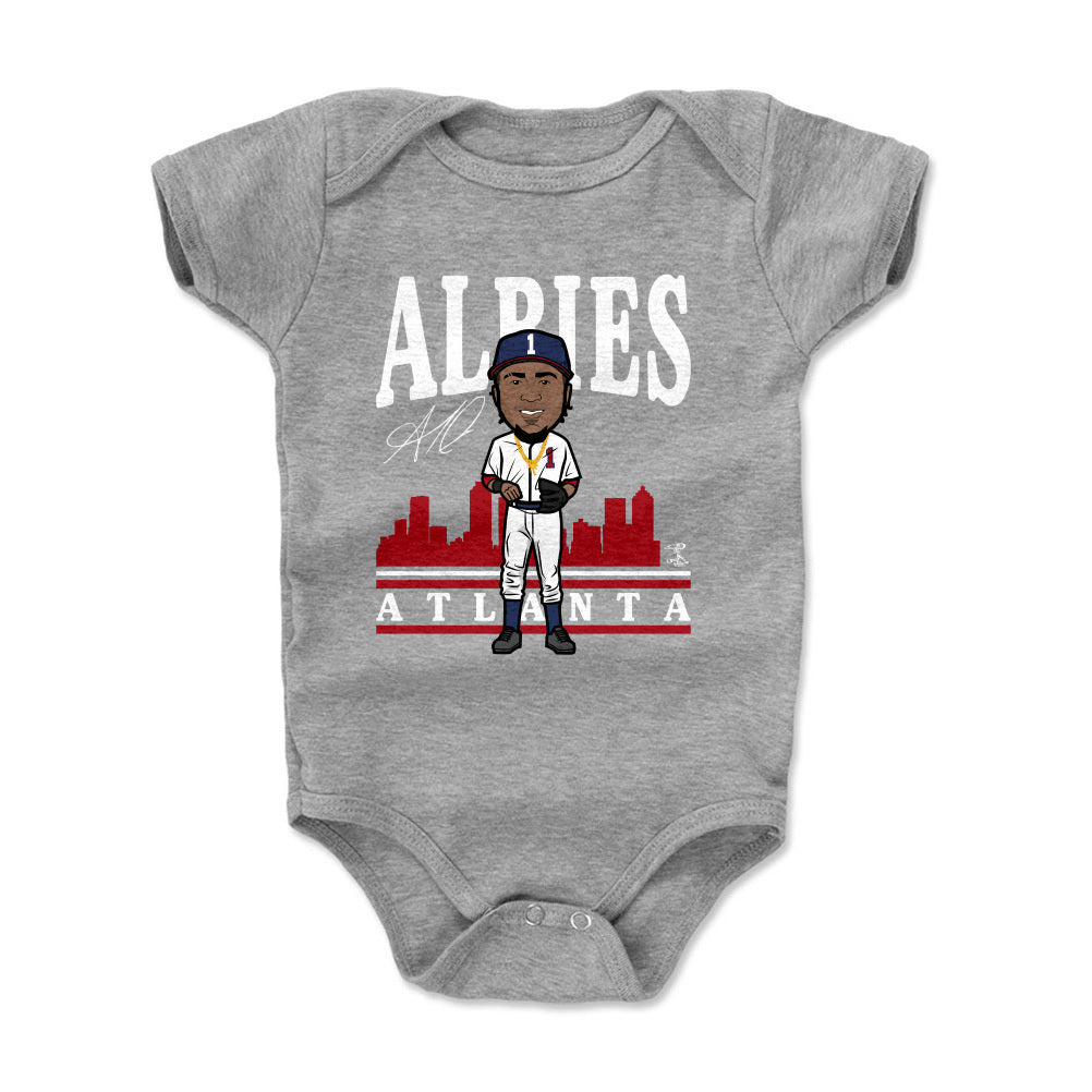 Ozzie Albies Kids Baby Onesie | 500 LEVEL