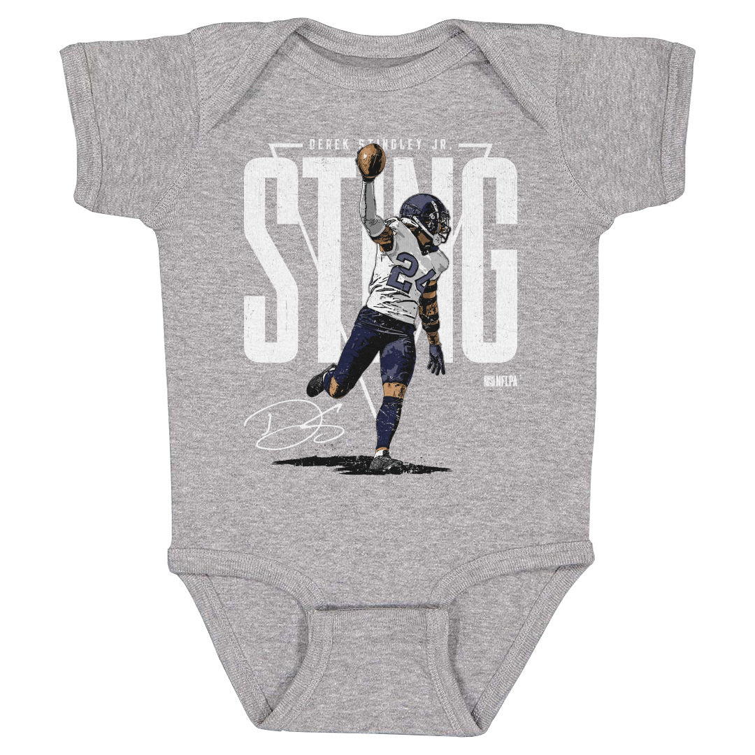 Derek Stingley Jr. Kids Baby Onesie | 500 LEVEL