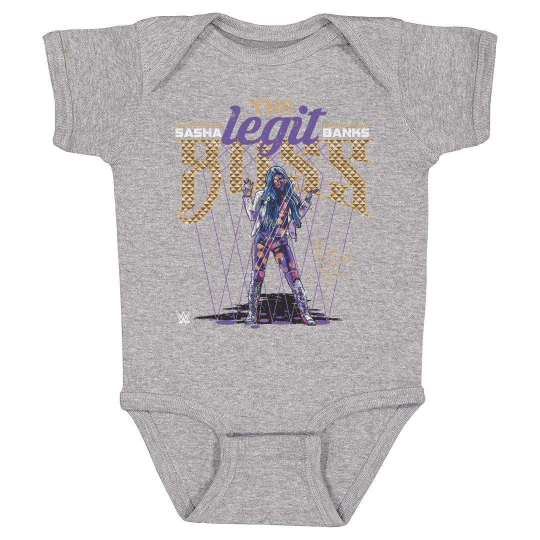 Sasha Banks Kids Baby Onesie | 500 LEVEL