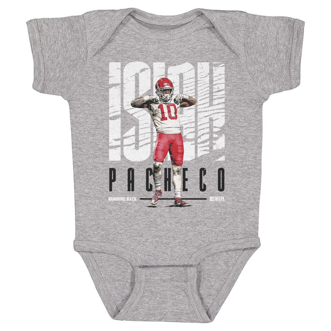 Isiah Pacheco Kids Baby Onesie | 500 LEVEL