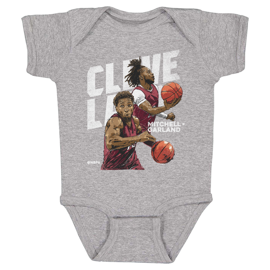 Donovan Mitchell Kids Baby Onesie | 500 LEVEL