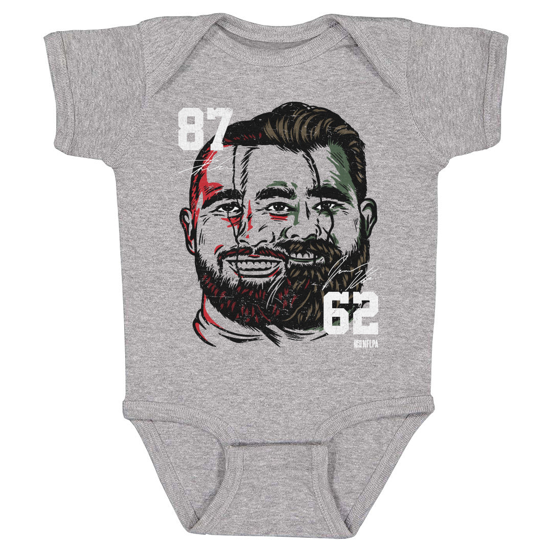 Travis Kelce x Jason Kelce Baby Bodysuit