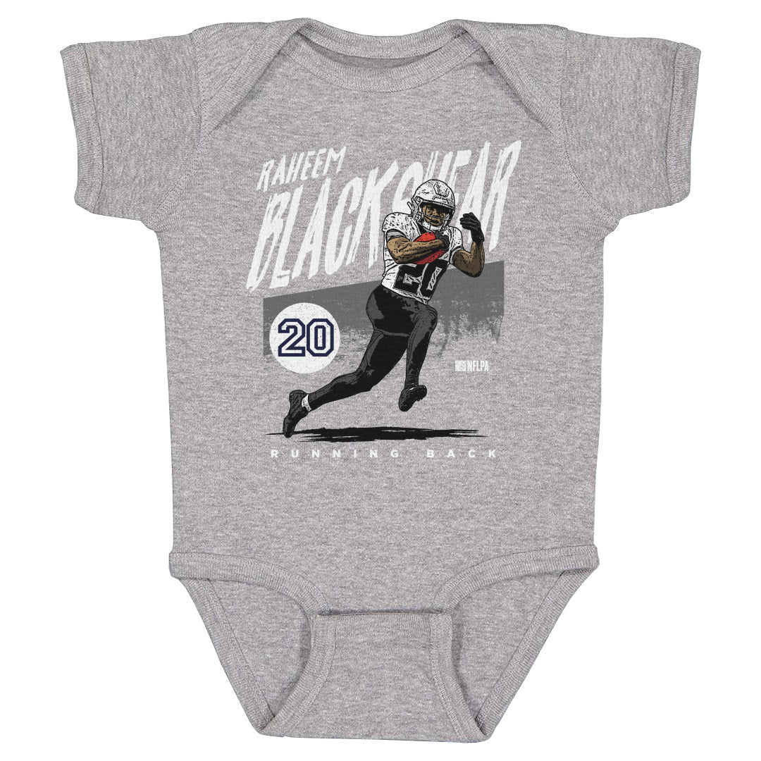 Raheem Blackshear Kids Baby Onesie | 500 LEVEL