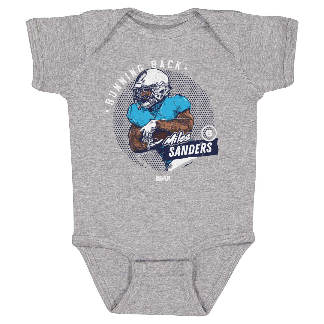 Miles Sanders Baby Clothes, Carolina Football Kids Baby Onesie