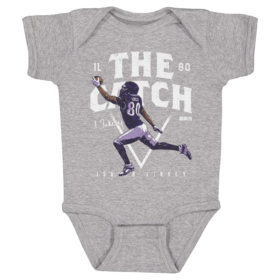 Isaiah Likely Kids Baby Onesie | 500 LEVEL