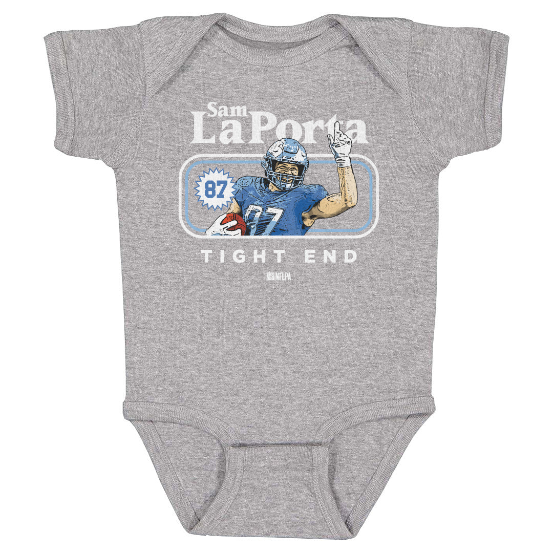 Sam LaPorta Kids Baby Onesie | 500 LEVEL