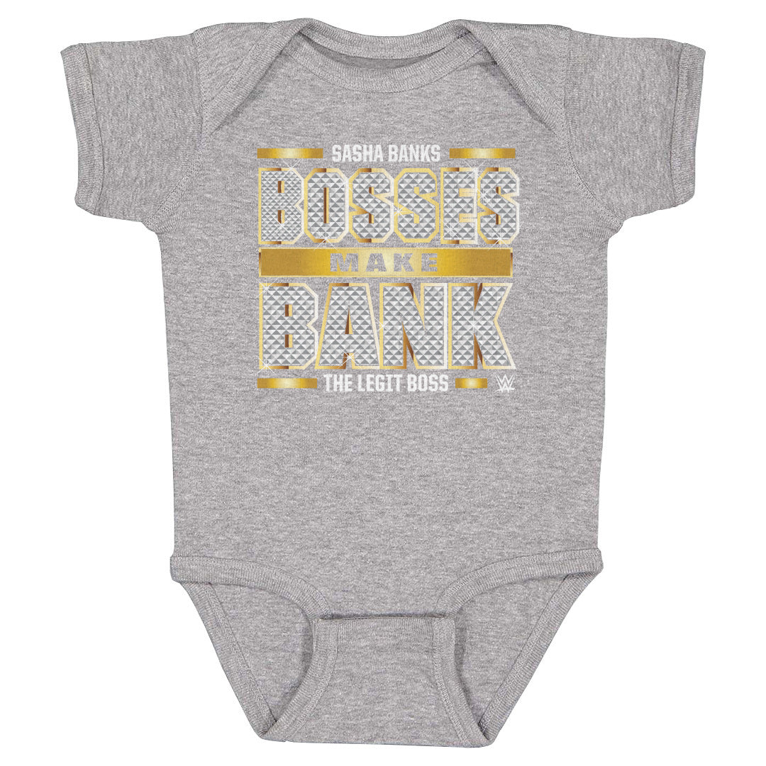 Sasha Banks Kids Baby Onesie | 500 LEVEL