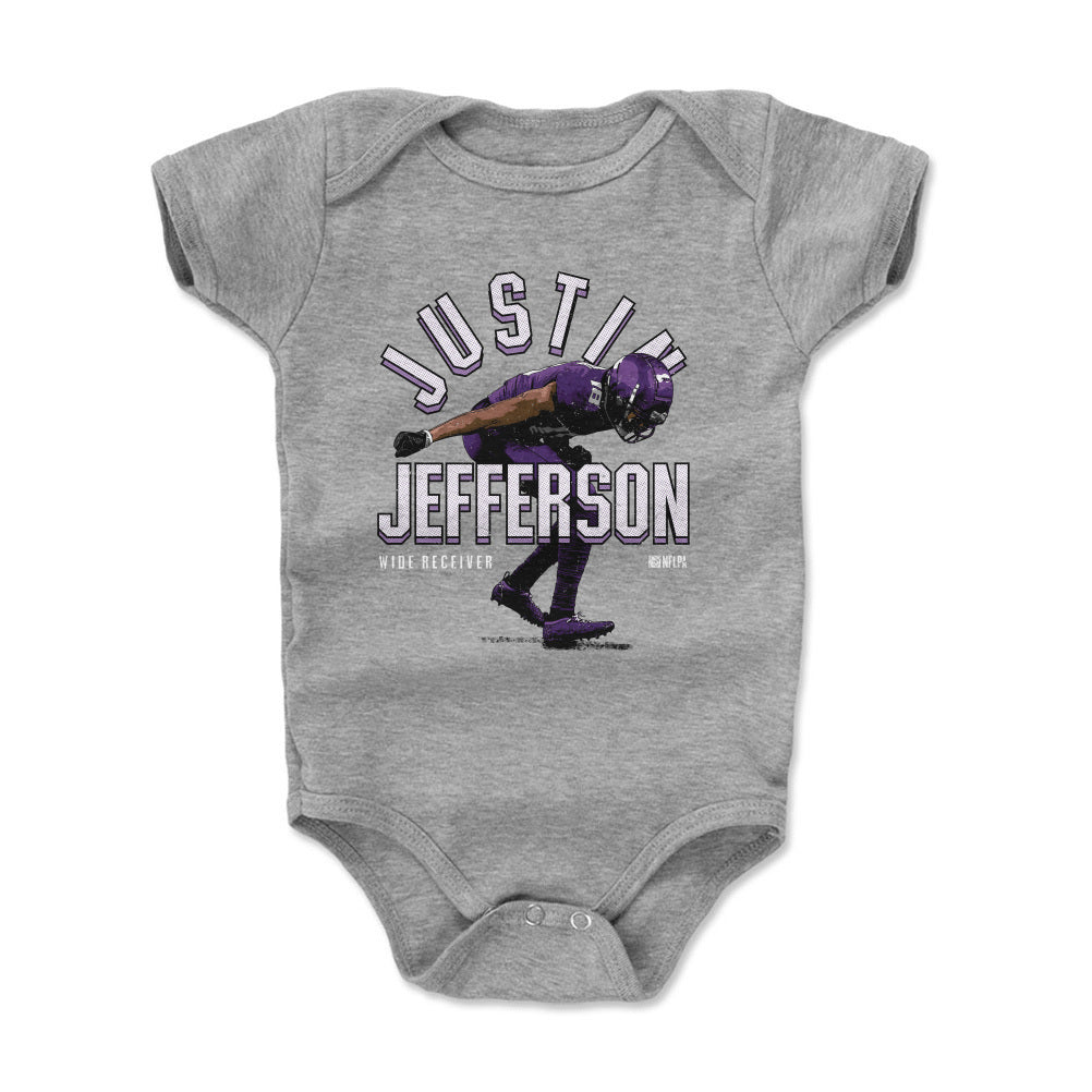 Justin Jefferson Kids Baby Onesie | 500 LEVEL