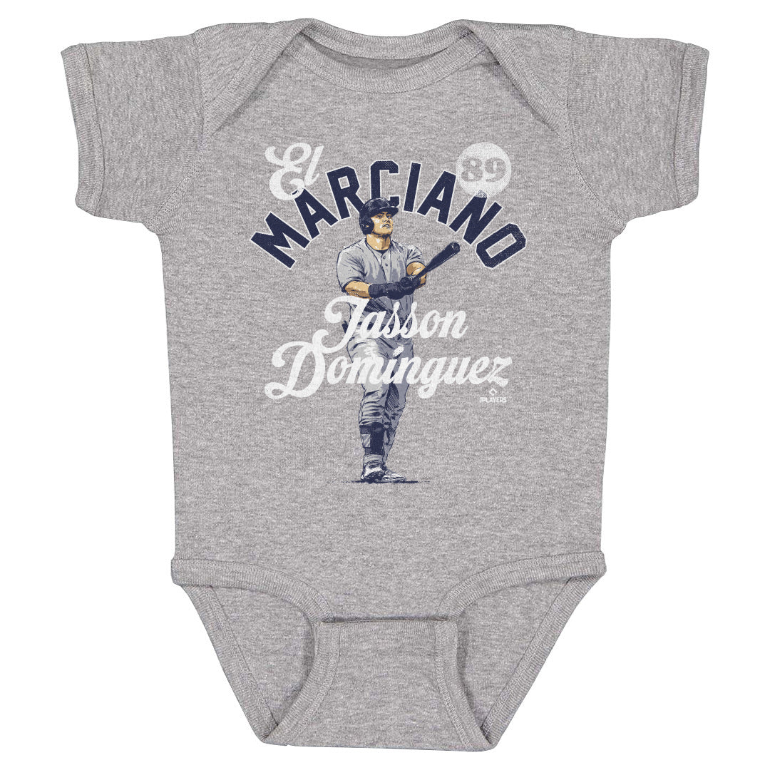 Jasson Dominguez Kids Baby Onesie | 500 LEVEL