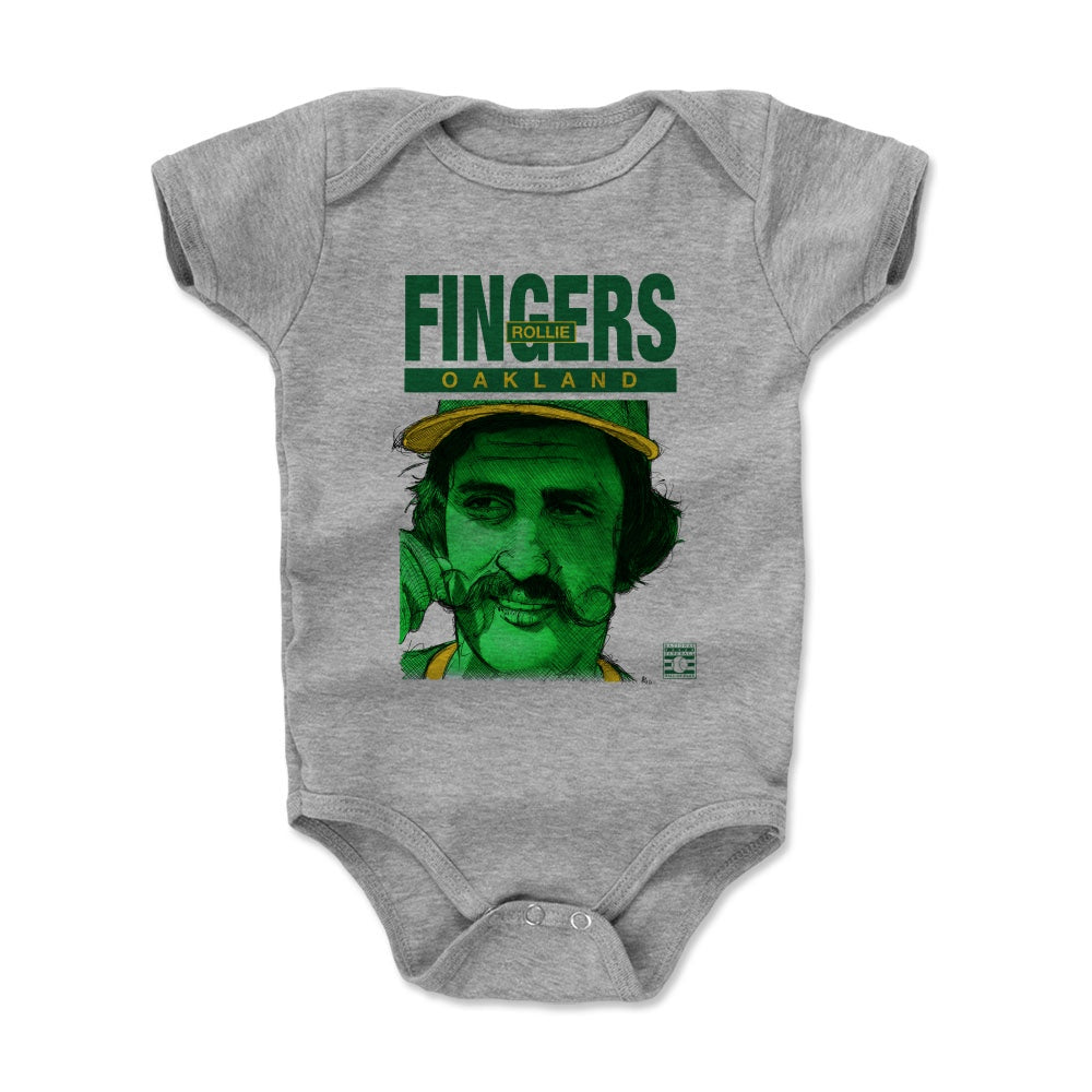 Rollie Fingers Kids Baby Onesie | 500 LEVEL