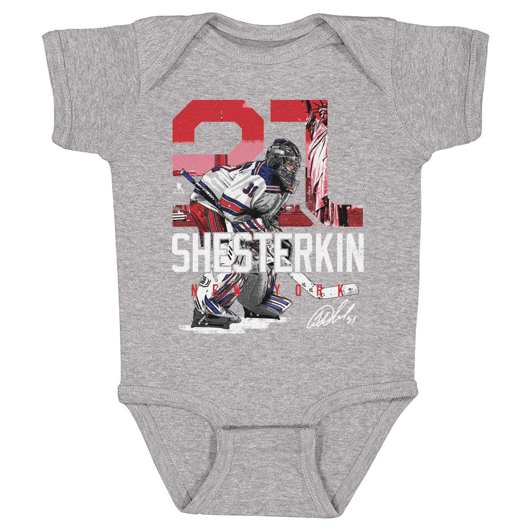 Igor Shesterkin Kids Baby Onesie | 500 LEVEL