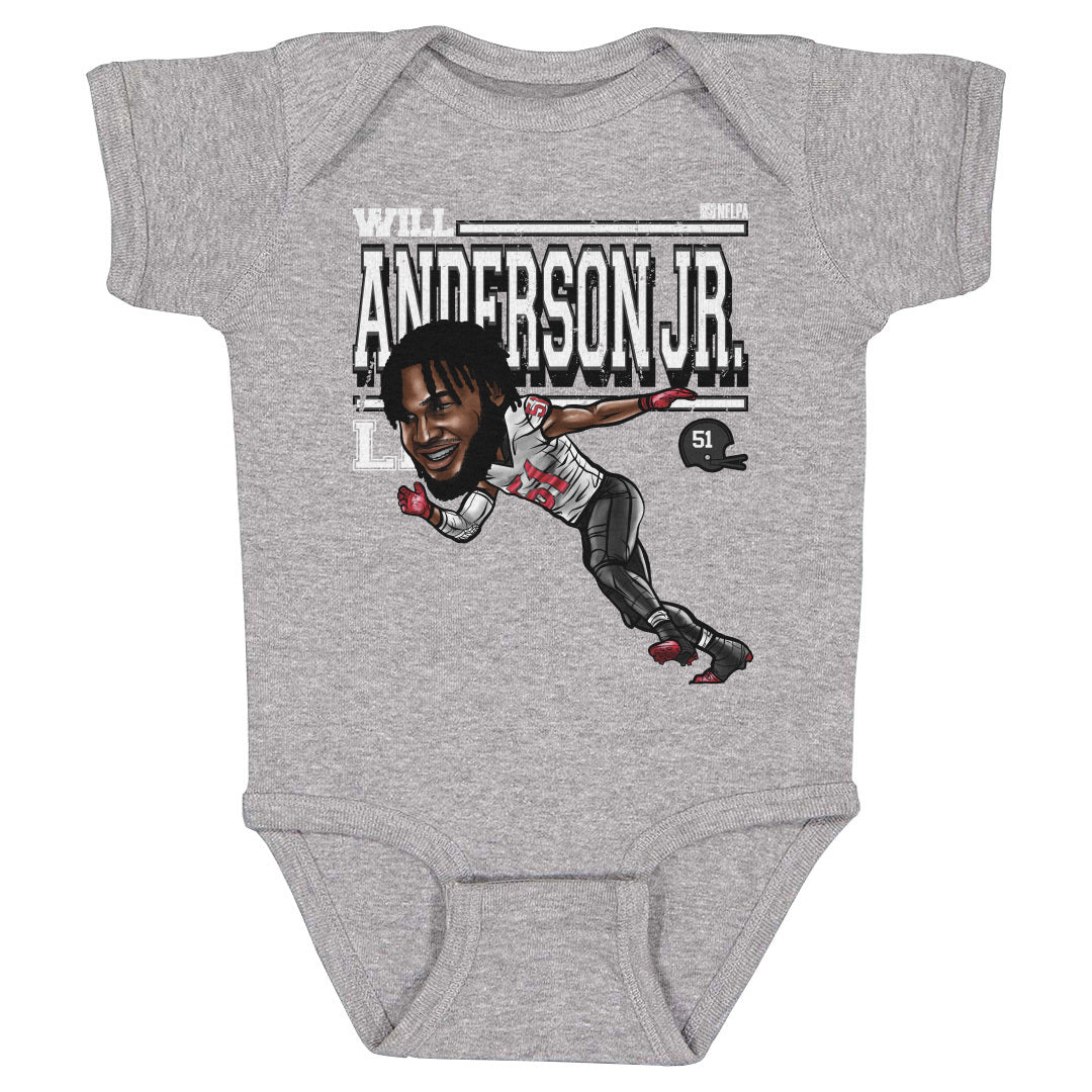 Will Anderson Jr. Kids Baby Onesie | 500 LEVEL