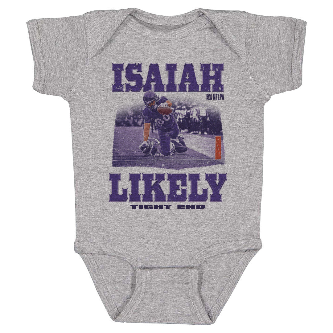 Isaiah Likely Kids Baby Onesie | 500 LEVEL