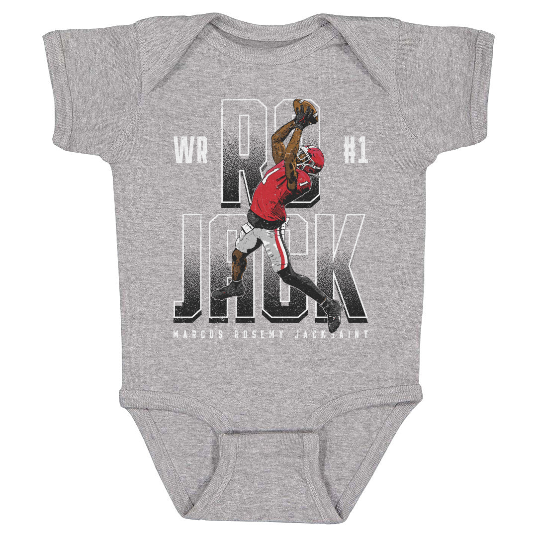 Marcus Rosemy-Jacksaint Kids Baby Onesie | 500 LEVEL