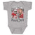 Christian McCaffrey Kids Baby Onesie | 500 LEVEL