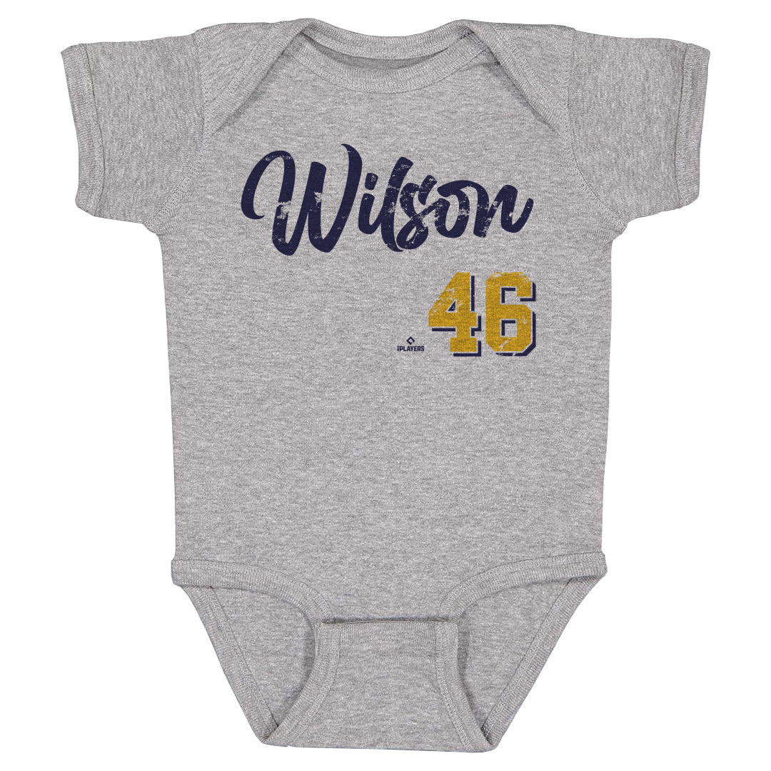 Bryse Wilson Kids Baby Onesie | 500 LEVEL