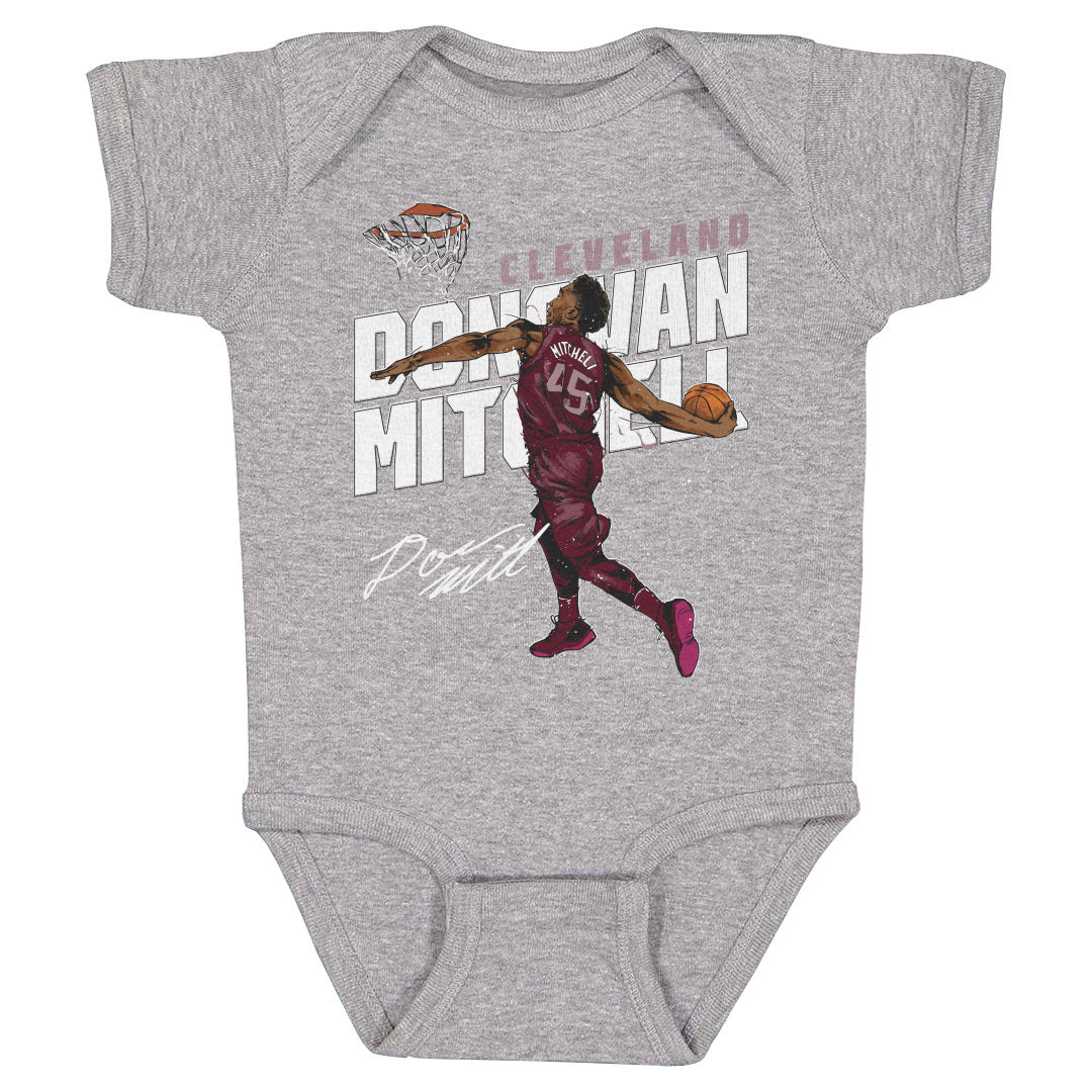 Donovan Mitchell Kids Baby Onesie | 500 LEVEL