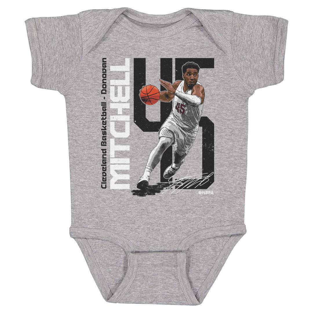 Donovan Mitchell Kids Baby Onesie | 500 LEVEL