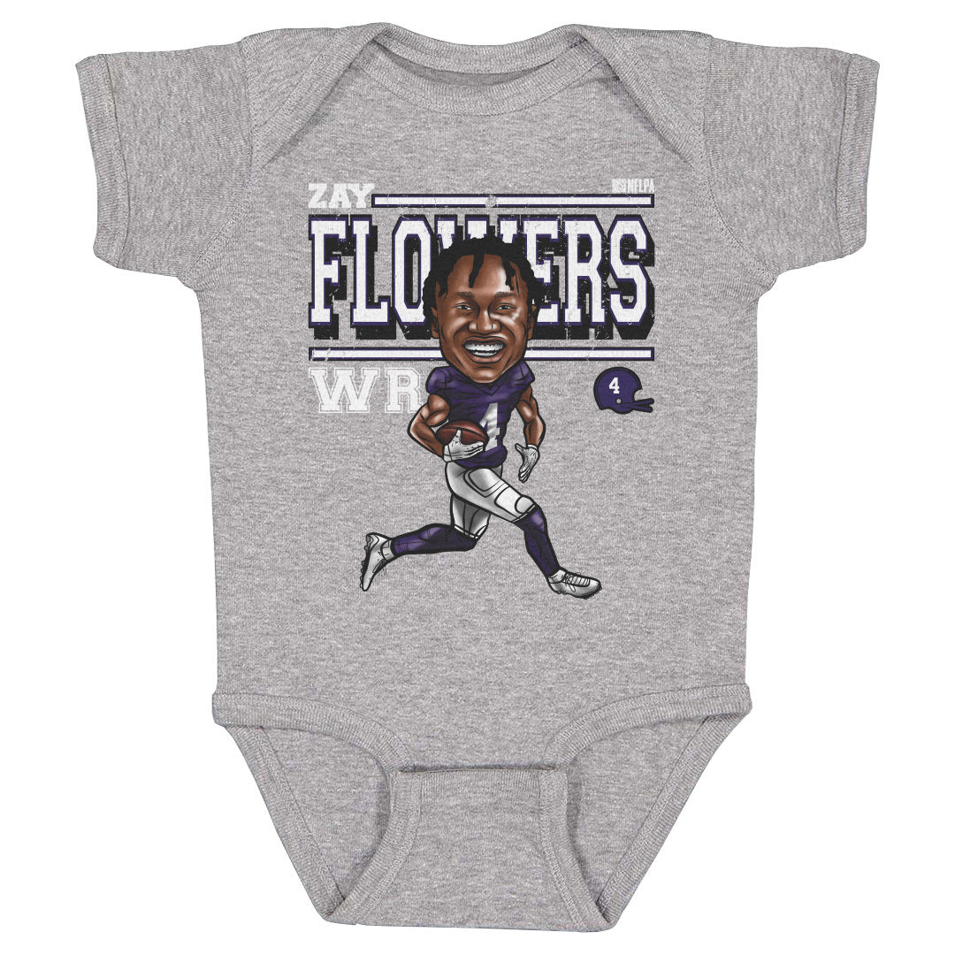 Zay Flowers Kids Baby Onesie | 500 LEVEL