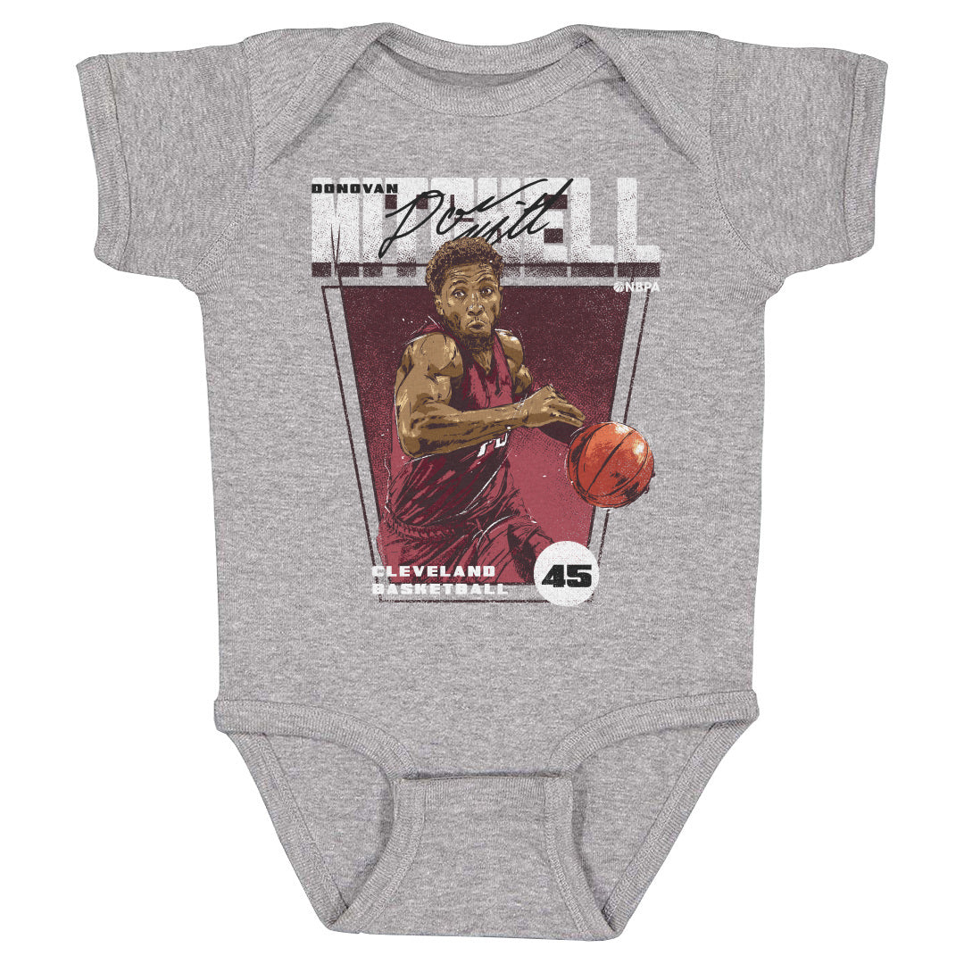 Donovan Mitchell Kids Baby Onesie | 500 LEVEL