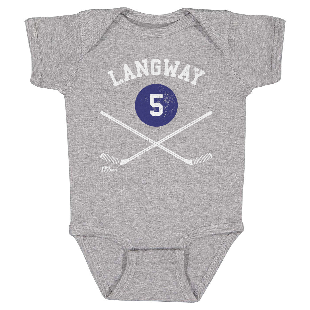 Rod Langway Kids Baby Onesie | 500 LEVEL