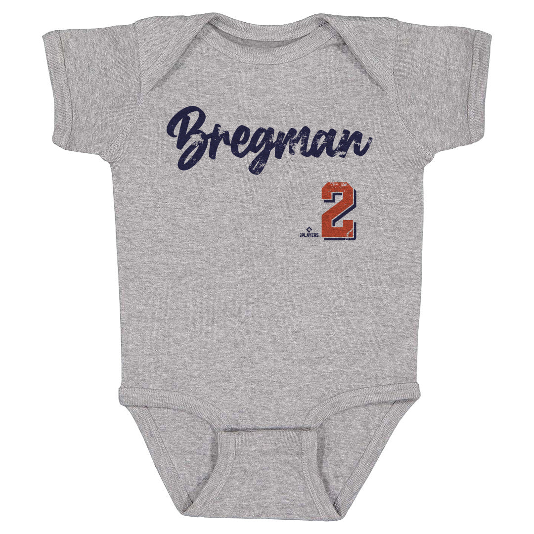 Alex Bregman Baby Clothes, Houston Baseball Kids Baby Onesie