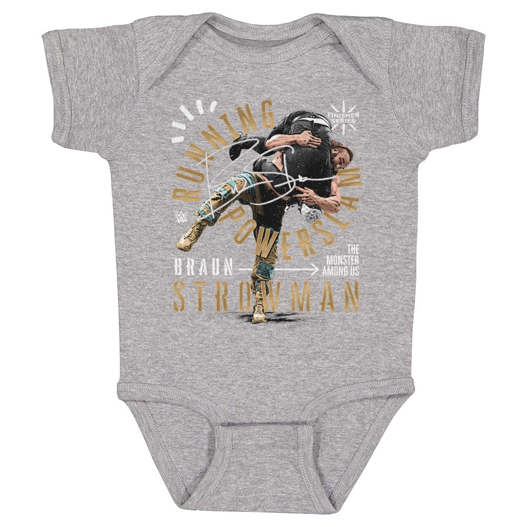 Braun Strowman Kids Baby Onesie | 500 LEVEL