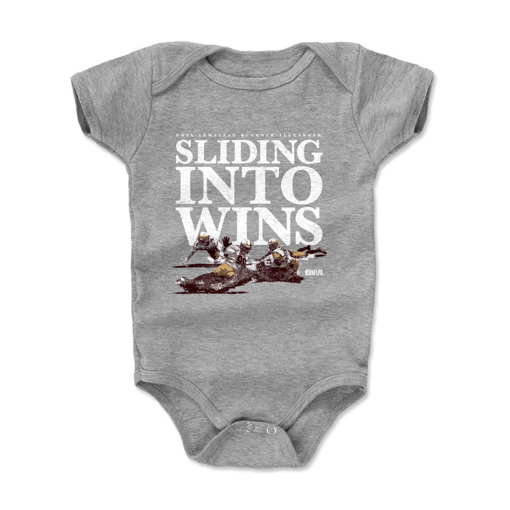 Nick Bosa Baby Clothes, San Francisco Football Kids Baby Onesie