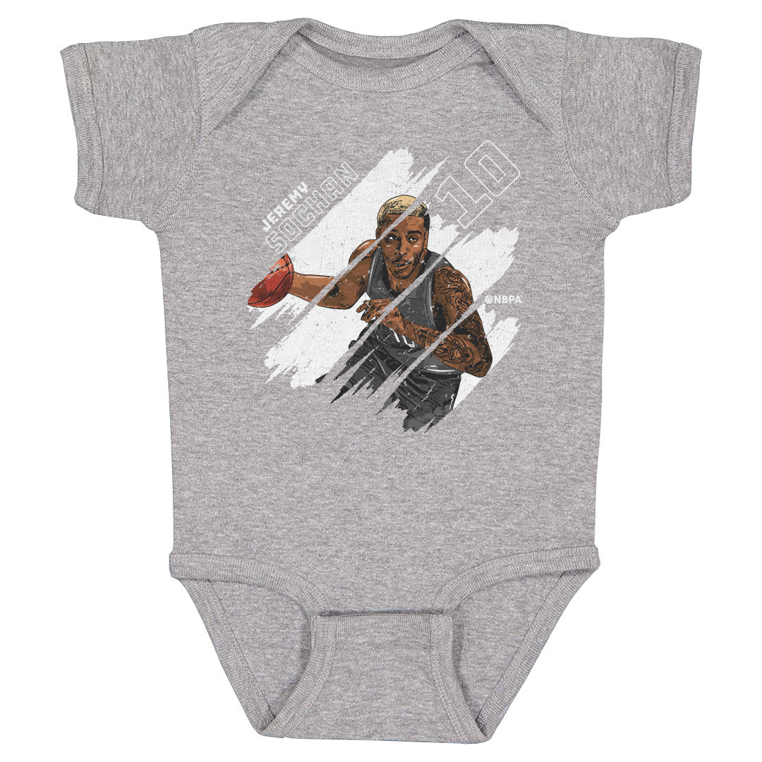 Jeremy Sochan Kids Baby Onesie | 500 LEVEL