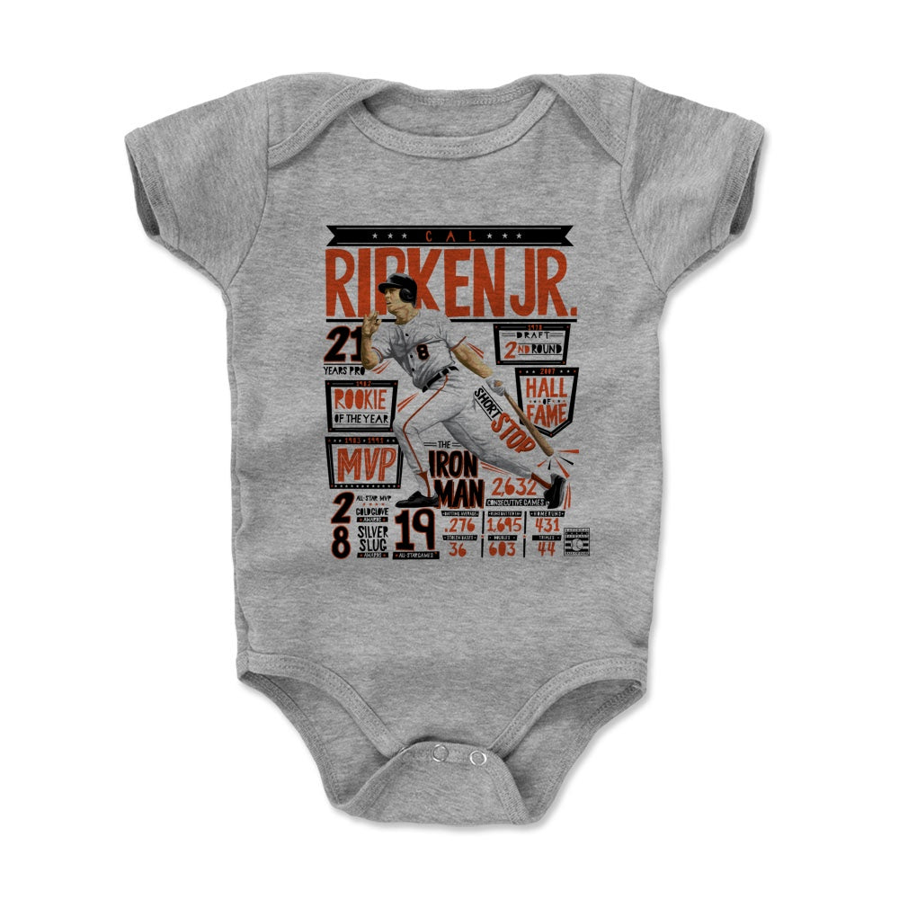 Men's 500 Level Cal Ripken Jr. Baltimore Gray T-Shirt